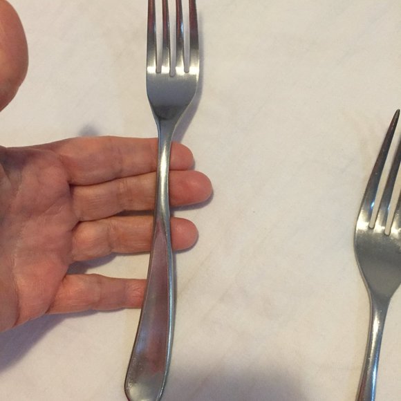 CAMBRIDGE STAINLESS CHINA 41 Pc LOT KNIFE FORK SPOON ASSORTED 3 FULL PLACE+ MORE - Picture 7 of 12